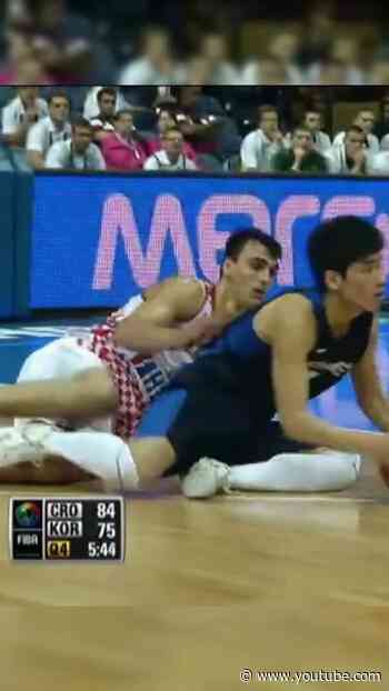 Dario Saric was already playing like a veteran at 19 🥶 #FIBAU19