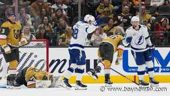 Kucherov ties points record as Lightning tops Vegas