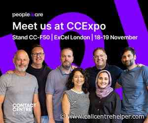 Meet Peopleware at Contact Centre Expo