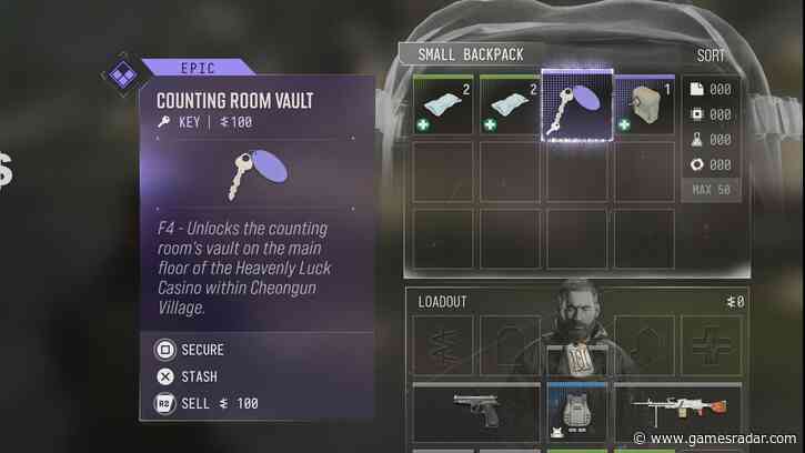 Where to find the Counting Room Vault in MW4 DMZ
