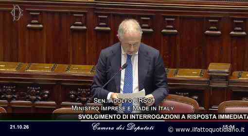 Il ministro Urso sui camionisti: “La polizia li sta identificando. Blocchi illegali, previsto il carcere”