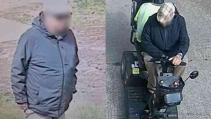 Man op scootmobiel steelt tuinspullen in Bergen op Zoom