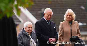 Silence, solemnity, and solace as survivors stand shoulder-to-shoulder with King in Aberfan
