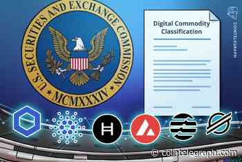 Chainlink, Cardano, other blockchain groups push SEC for clearer crypto rules