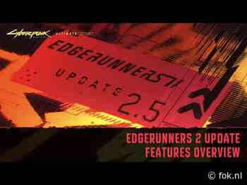 Cyberpunk 2077 krijgt nieuwe Edgerunners 2.5 contentupdate