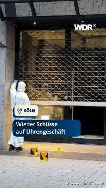 Wieder Schüsse auf Uhrengeschäft | WDR #shorts