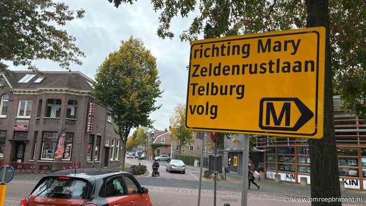 Kunt u me de weg naar Telburg wijzen? Weer fout op omleidingsbord in Rijen