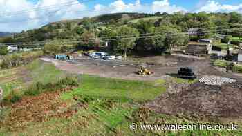 Investigation into dumping of waste in Welsh valley