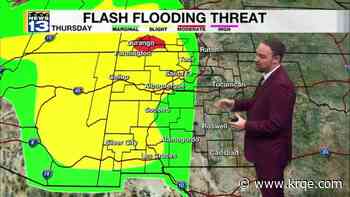 Flooding threats increase heading into the end of the week