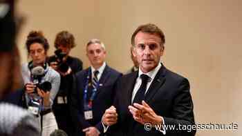 Macron kritisiert Trump nach Äußerungen zu Unruhen in Frankreich