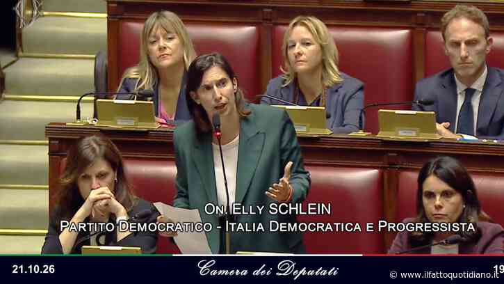“Non usate i violenti per silenziare la voce di chi vi dice che non riesce più a campare”: Schlein attacca Meloni alla Camera