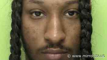 Police officers Taser shirtless teen robber in McDonald's before machete drops from his trousers