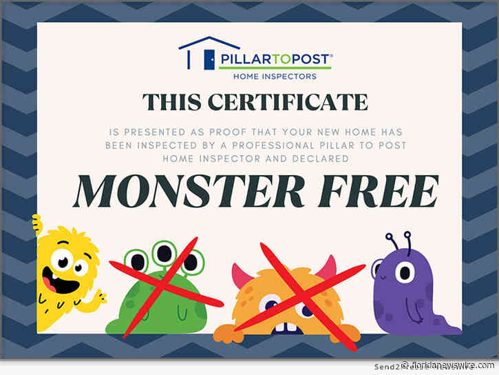 Pillar To Post Home Inspectors in Tampa now Include ‘Monster Free’ Certificates for a Spooktacularly Safe Holiday 2026 Season