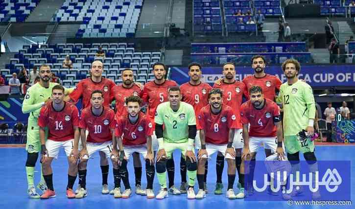 "كان الفوتسال".. مصر تكتسح الجزائر