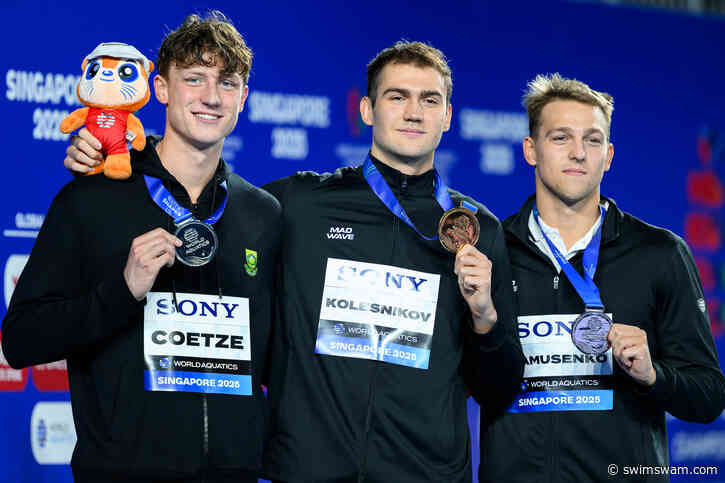 Kliment Kolesnikov on Pieter Coetze Downing his 50 back WR at World Cup: “It Doesn’t Make My Life Any Harder”