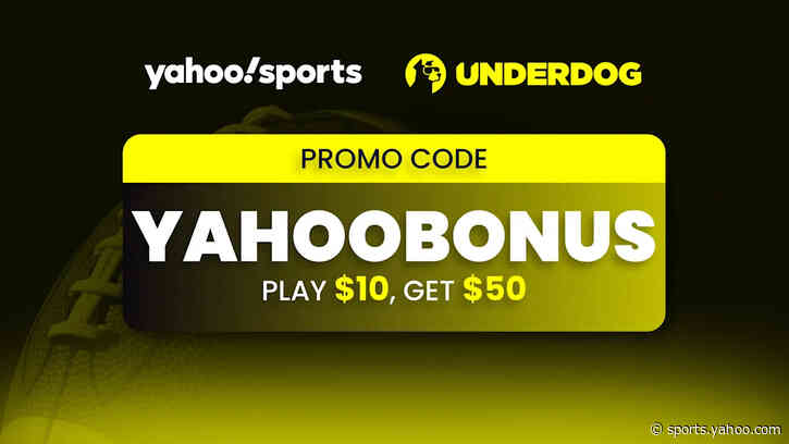 Underdog Promo Code YAHOOBONUS: Play $10 on Wednesday’s  NBA and NHL action, Get $50 in Bonus Funds