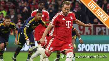 Bayern gegen Arsenal jetzt live: Kane schießt Bayern per Elfer in Front