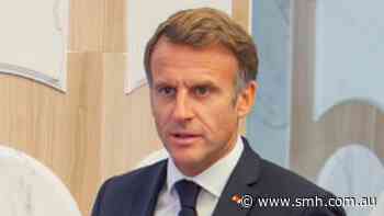 Macron attacks ‘stupid’ claims by Trump and others blaming migrants for riots