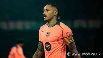 Raphinha: Barça defeat to PSG won't impact Clásico