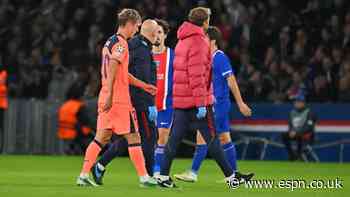 Barça's Olmo out for Clásico, could miss a month