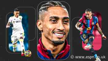 Master of reinvention: How Raphinha transformed into Barça's star striker