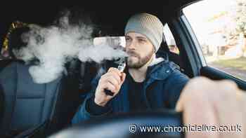 Letting someone vape inside your car could cost 'up to £5,000'