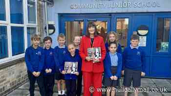 'My children lost all their toys to floodwater' - Visit by ‘Flood Mary’ stresses importance of being prepared to school pupils in Pocklington