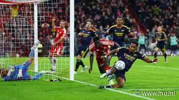 Timber veroorzaakt penalty bij CL-gelijkspel Arsenal tegen Bayern München