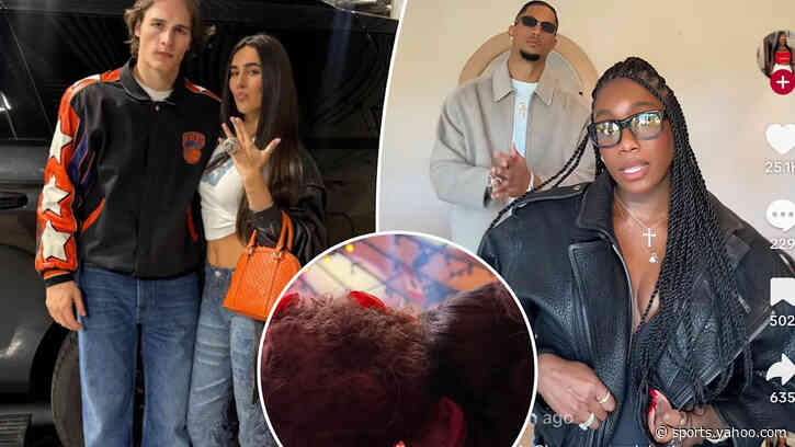 Knicks WAGS share behind-the-scenes look at ring night