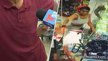 North Lauderdale store clerk speaks out after customer pepper-sprays him