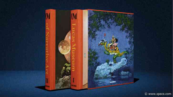 Can’t make it to the Lucas Museum of Narrative Art for the 'Star Wars' display? This is the companion book set you’re looking for!