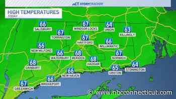 Sunny Wednesday with high temps in the low 60s