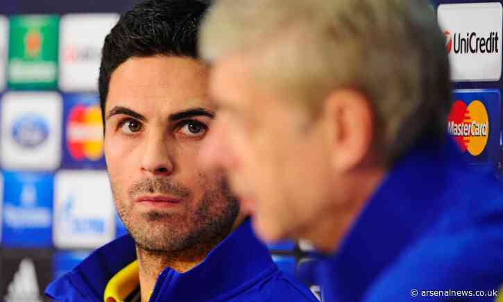 Arteta reveals how Wenger helped him take his first steps into coaching