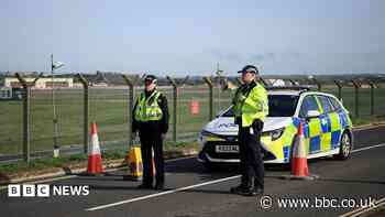 Two men re-arrested on suspicion of assisting Iran intelligence after RAF Fairford incident