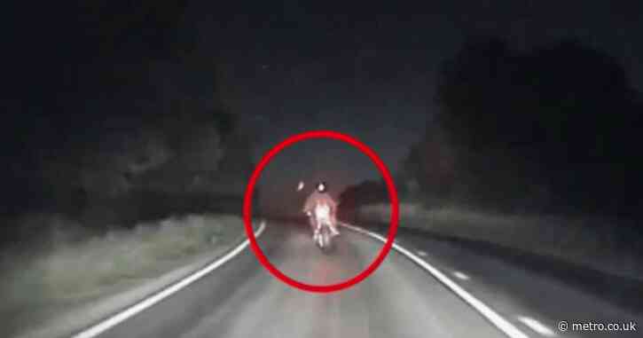 Motorcyclist filmed himself on GoPro goading police and speeding at nearly 200mph
