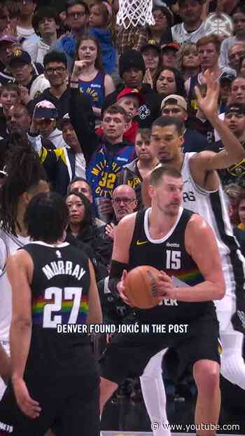 Watch a Nikola masterclass to prep for the season | @umbbank #DigDeep # #nba #denvernuggets
