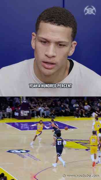 Nothin' like playing with our duo  #nba #basketball #denvernuggets