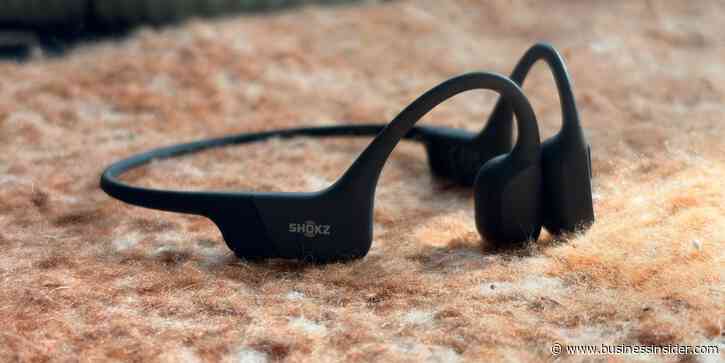 I use Shokz bone conduction headphones to stay safe while running on busy streets, and they're 39% off right now