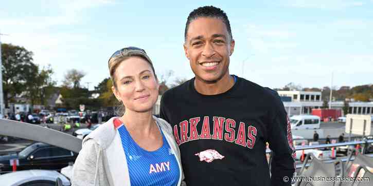 T.J. Holmes and Amy Robach are married — and their exes are engaged. Here's a complete timeline of their relationship.