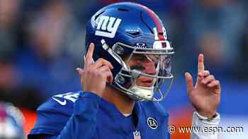Giants to start McCarthy over Winston at QB this weekend against Texans