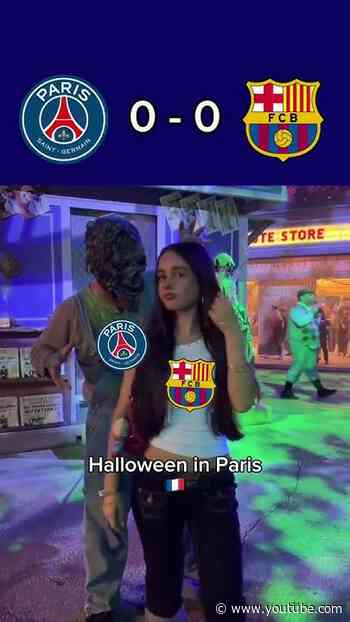 Sorry, not sorry… 👻 #football #ligue1 #foot #psg #footballshorts #soccer #foot #sports #barcelona