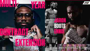Jaron Ennis Signs Seven-Fight Extension With Matchroom