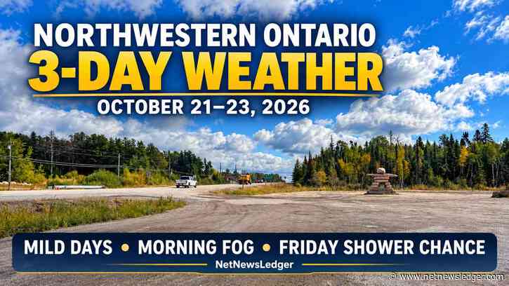 Northwestern Ontario Weather: Sunny Breaks, Foggy Nights and Friday Showers