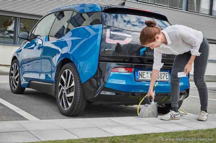 Laden im Bordstein: Hessische Städte testen die Technik
