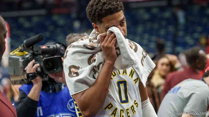 'It means a lot to be back out here': Tyrese Haliburton tears up after starring late in Pacers' win over Pelicans