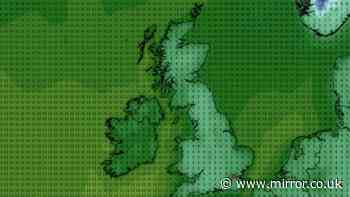 UK weather maps show temperatures to plummet to 2C as Met Office warn of 'chilly nights'