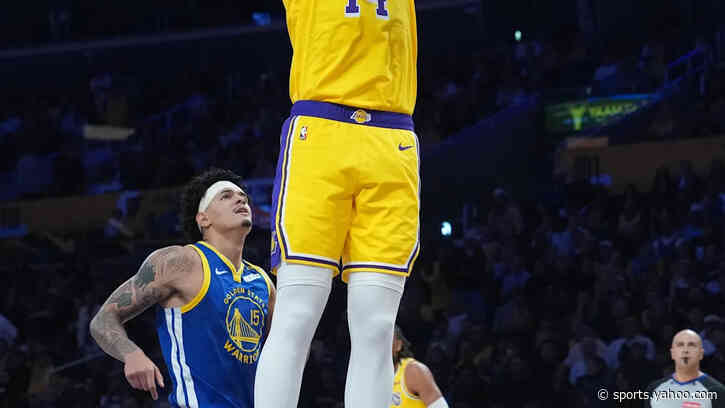 Walker Kessler wreaks havoc on Warriors as Lakers impress in opener