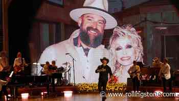 Zac Brown Delivers Emotional ‘Duet’ With Dolly Parton During Tribute Ceremony