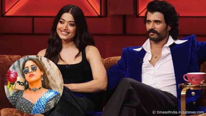 ‘I am not comfortable': Rashmika Mandanna, Vijay Deverakonda on Janhvi's Peddi row