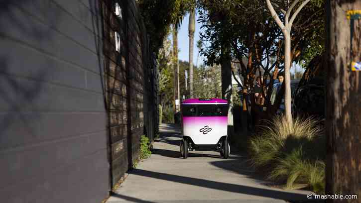 Delivery robots scan faces and collect customer biometric data, lawsuit alleges